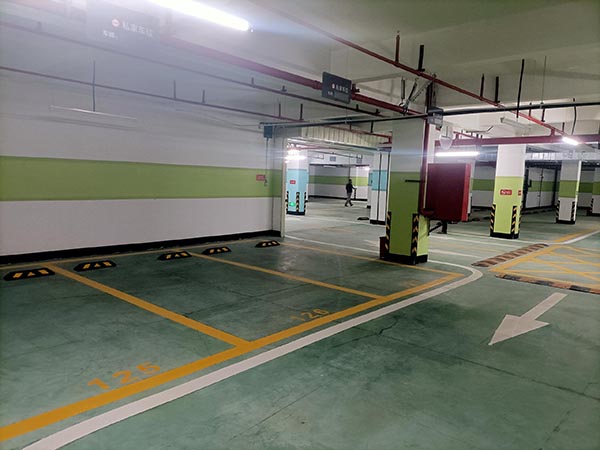 辽中小区划线